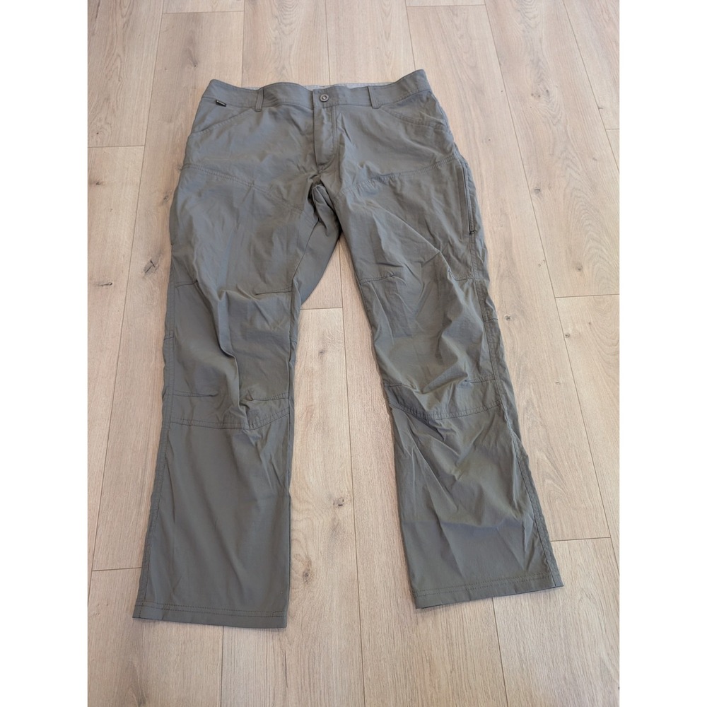 Kuhl Pants Mens 38x30 Tan Renegade Nylon Stretch Hiking Outdoor 5120